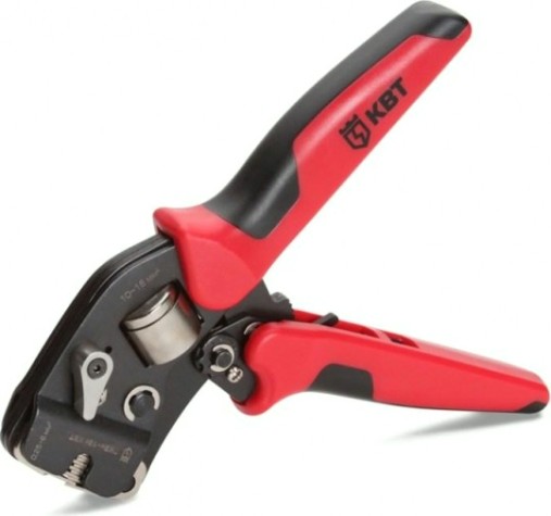 Клещи для опрессовки кабельных наконечников КВТ ПКВк-16т [74595]