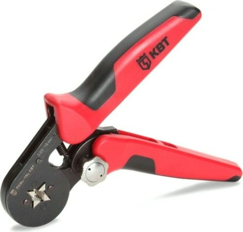 Клещи для опрессовки кабельных наконечников КВТ ПКВк-16у [74594]