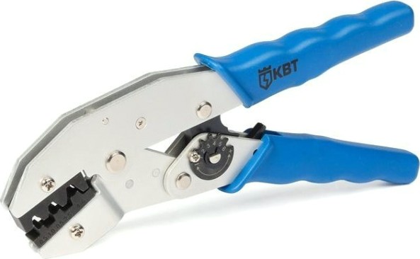 Клещи для опрессовки кабельных наконечников КВТ СТА-14 [69974]