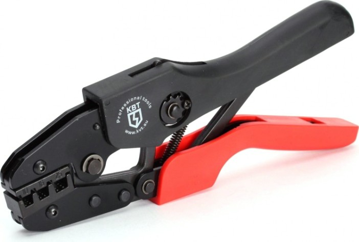 Клещи для опрессовки кабельных наконечников КВТ СТК-03 [56540]