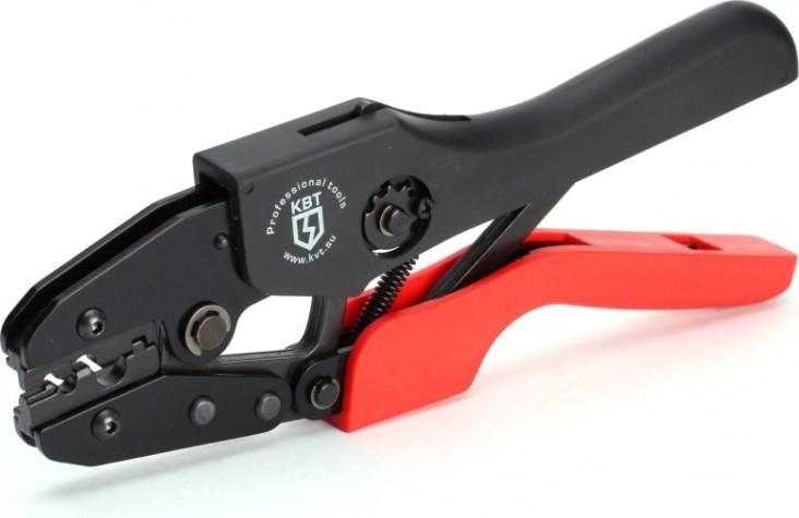 Клещи для опрессовки кабельных наконечников КВТ СТК-05 [56542]