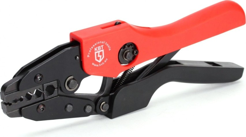 Клещи для опрессовки кабельных наконечников КВТ СТК-08 [56545]