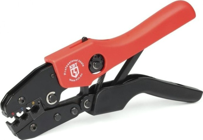 Клещи для опрессовки кабельных наконечников КВТ СТК-11 [74851]