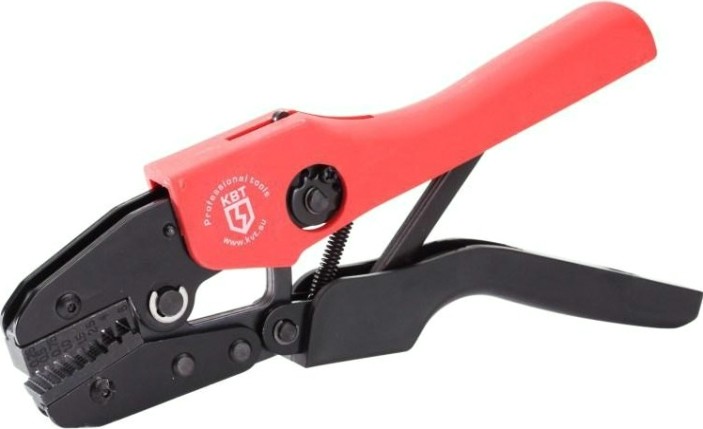 Клещи для опрессовки кабельных наконечников КВТ СТК-12 [66609]