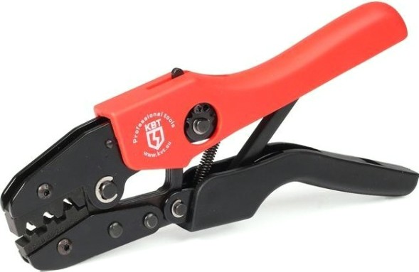 Клещи для опрессовки кабельных наконечников КВТ СТК-14 [69970]