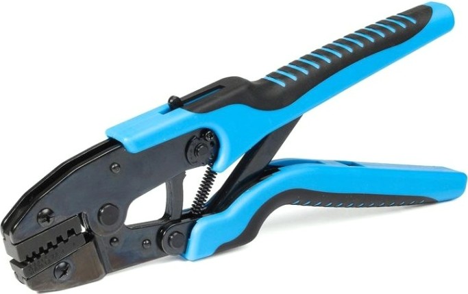 Клещи для опрессовки кабельных наконечников КВТ СТВ-02 [55911]