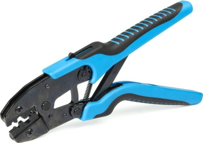 Клещи для опрессовки кабельных наконечников КВТ СТВ-05 [55914]