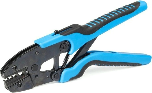 Клещи для опрессовки кабельных наконечников КВТ СТВ-15 [69973]