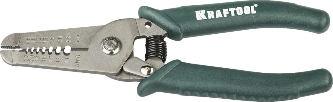 Клещи для снятия изоляции KRAFTOOL PK-10 многофункциональные, 160мм [22660-10]