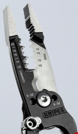 Клещи электромонтажные KNIPEX KN-13718 7-в-1