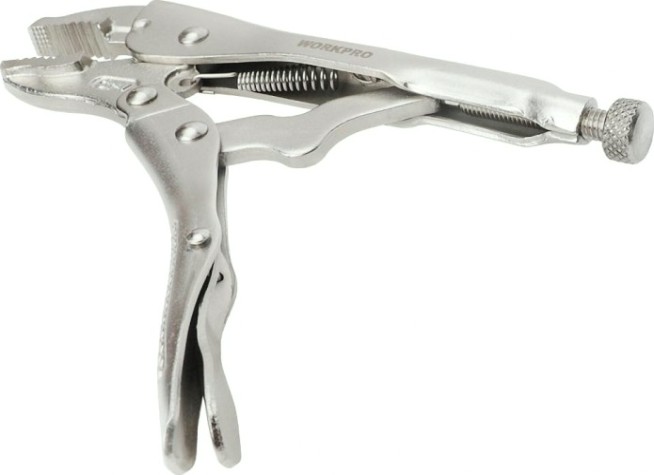 Клещи фиксирующие WORKPRO WP231060 с изогнутыми зажимами 300мм Клещи фиксирующие WORKPRO WP231060 с изогнутыми зажимами 300мм