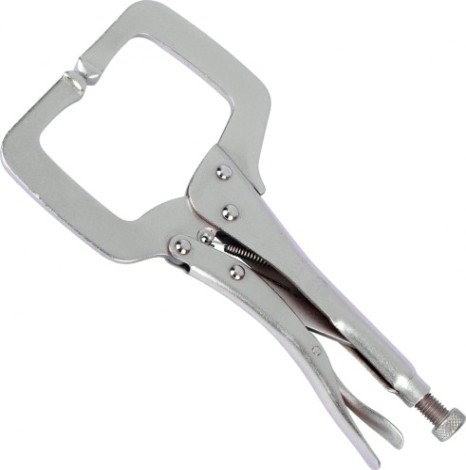 Клещи фиксирующие WORKPRO WP231063 с-образные 160мм