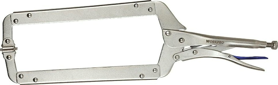 Клещи фиксирующие WORKPRO WP231067 с-образные c поворотными упорами 280мм Клещи фиксирующие WORKPRO WP231067 с-образные c поворотными упорами 280мм