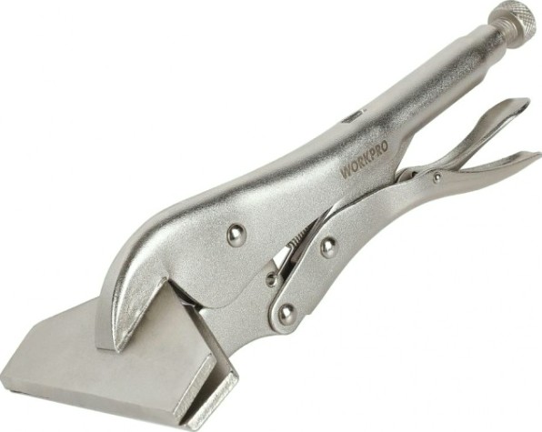 Клещи фиксирующие WORKPRO WP231070 с-образные с плоским губками 250мм