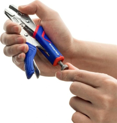 Клещи фиксирующие WORKPRO WP231072 130мм pro