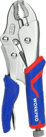 Клещи фиксирующие WORKPRO WP231073 180мм pro