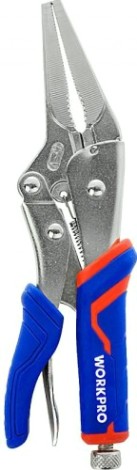 Клещи фиксирующие WORKPRO WP231076 с длинными носами 230мм pro Клещи фиксирующие WORKPRO WP231076 с длинными носами 230мм pro