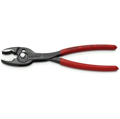 Клещи KNIPEX KN-8201200SB TwinGrip с фронтальным и боковым захватами