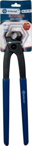 Клещи Кобальт 647-284 слесарные для скрутки 250 мм cr-v