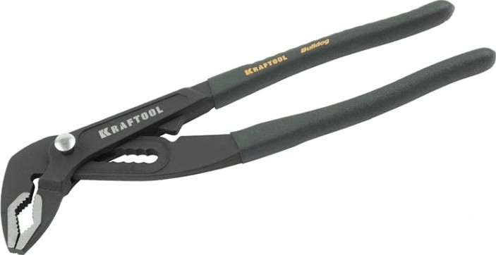 Клещи KRAFTOOL "KAYMAN" переставные быстрая регулировка, cr-v, фосфатирова [22353-25]
