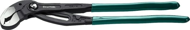 Клещи KRAFTOOL "KAYMAN" переставные быстрая регулировка, cr-v, max захват [22353-40]