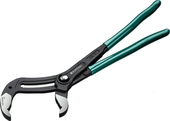 Клещи KRAFTOOL "KAYMAN" переставные быстрая регулировка, cr-v, max захват [22353-40]