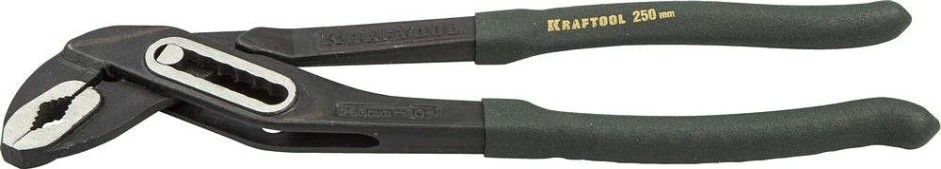 Клещи KRAFTOOL "PANZER" переставные cr-v, коробчатый шарнир, захват до 45м [22359-25]