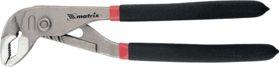 Клещи MATRIX 250 мм, переставные, обливные рукоятки// [15708]