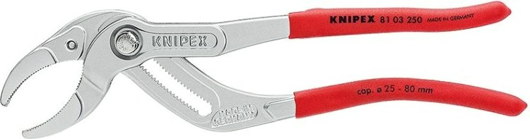 Клещи переставные для сифонов KNIPEX 8103250 250 мм [KN-8103250]