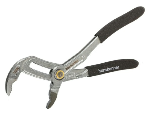Клещи переставные HANSKONNER HK1020-06-A175 175мм, CrV кнопочный шарнир, раскр. губ. 50мм(>62%