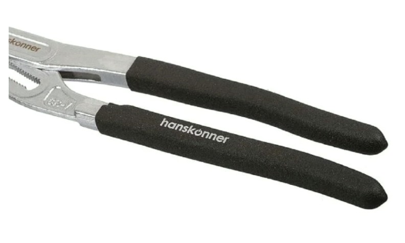 Клещи переставные HANSKONNER HK1020-06-A300 300мм, CrV кнопочный шарнир, раскр. губ. 70мм(>75%