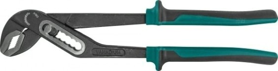 Клещи переставные JONNESWAY P28110 с коробчатым захватом, двухкомпонентными рукояткам [049407]