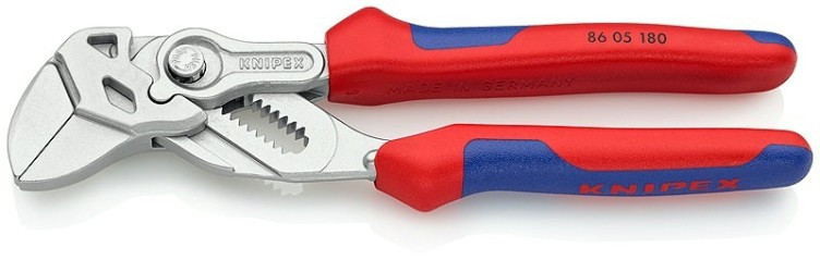 Клещи переставные KNIPEX 8605180SB 180 мм [KN-8605180SB]