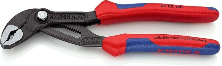 Клещи переставные KNIPEX 8702180SB 180 мм [KN-8702180SB]