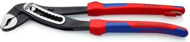 Клещи переставные KNIPEX "ALLIGATOR" 8802300T 300 мм со страховочным креплением [KN-8802300T]