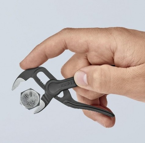 Клещи переставные KNIPEX "COBRA" 8700100BK 100 мм [KN-8700100BK]