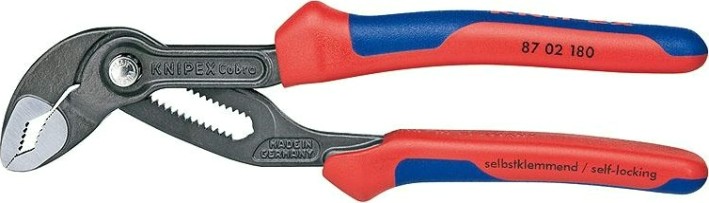 Клещи переставные KNIPEX "COBRA" 8702180 180 мм [KN-8702180]