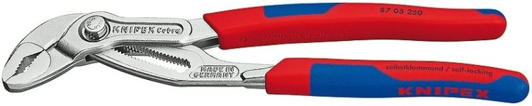 Клещи переставные KNIPEX "COBRA" 8705250 250 мм [KN-8705250]