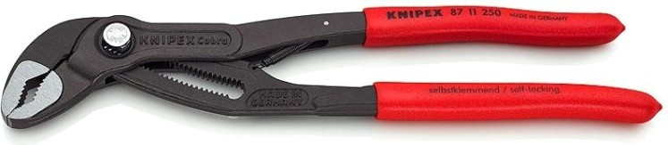 Клещи переставные KNIPEX "COBRA" 8722250SB 250 мм [KN-8722250SB]