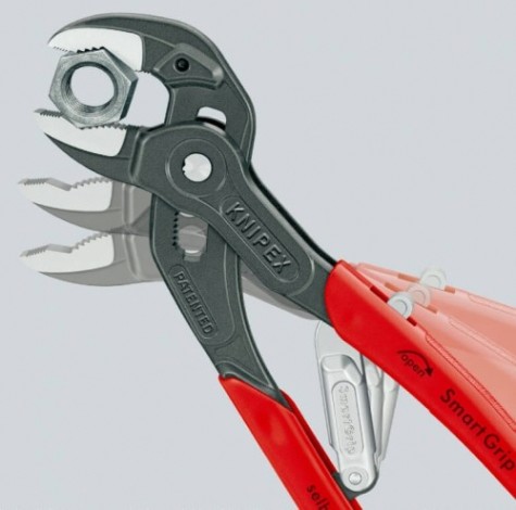 Клещи переставные KNIPEX KN-8501250SB SmartGrip с автоустановкой Клещи переставные KNIPEX KN-8501250SB SmartGrip с автоустановкой