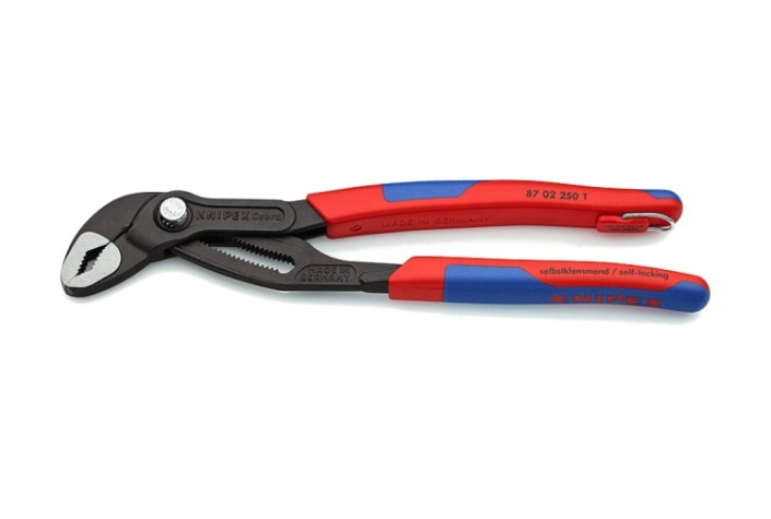 Клещи переставные KNIPEX KN-8702250TBK COBRA, зев 50мм, длина 250мм Клещи переставные KNIPEX KN-8702250TBK COBRA, зев 50мм, длина 250мм