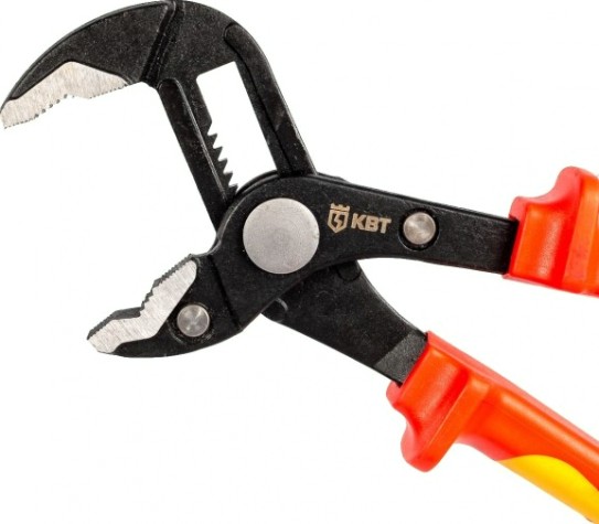 Клещи переставные КВТ автоматические диэлектрические "профи" 250 мм [82598]