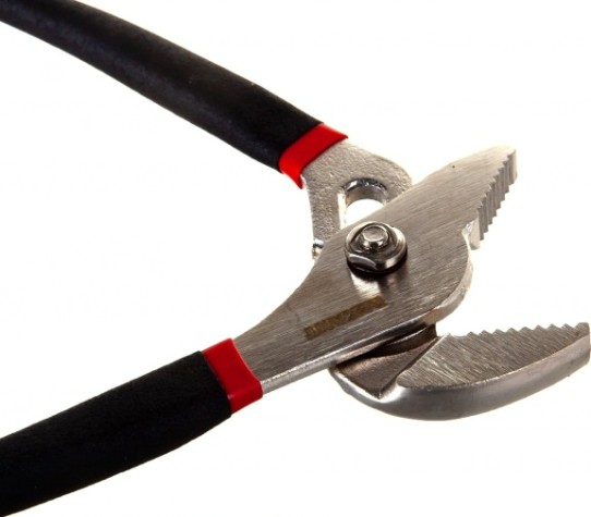 Клещи переставные REXANT 12-4634 200 мм никелированные, обливные рукоятки Клещи переставные REXANT 12-4634 200 мм никелированные, обливные рукоятки