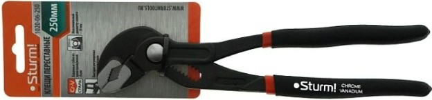 Клещи переставные Sturm 1020-06-250 галка 250мм