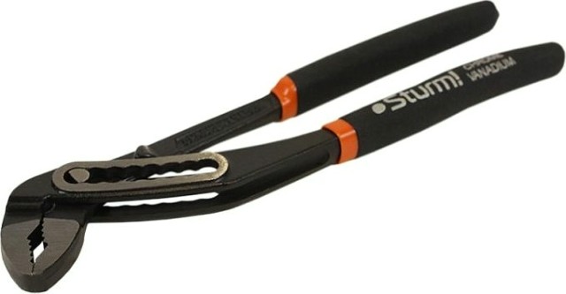 Клещи переставные Sturm 1020-06-A180 crv, коробчатый шарнир, 180мм