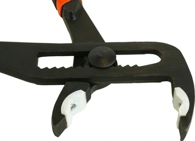 Клещи переставные Sturm 1020-06-D250 пластик. губки, винтовые, 250мм