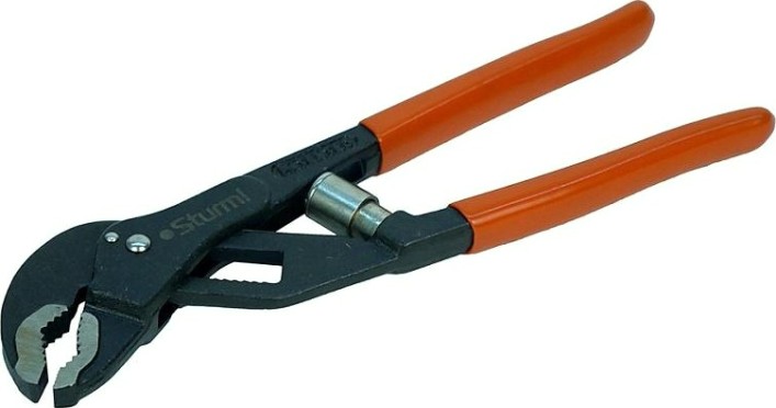 Клещи переставные Sturm 1020-08-A180 галка, с функцией автозажима, 180мм
