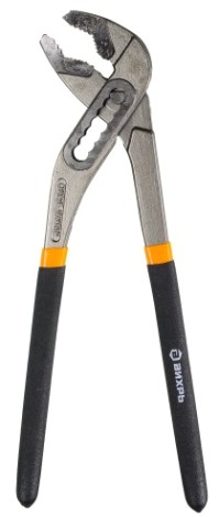 Клещи переставные ВИХРЬ 300 мм. обливные рукоятки [73/6/3/5]