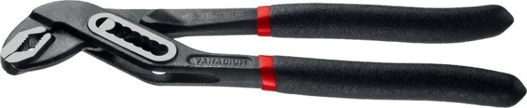 Клещи переставные ЗУБР МАСТЕР сr-v, высокомощный коробчатый шарнир, 180 мм [2242-18]