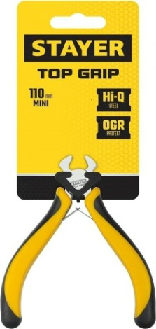 Клещи STAYER TOPGrip кусачки торцовые 2218-7, 110мм [2218-7_z02]